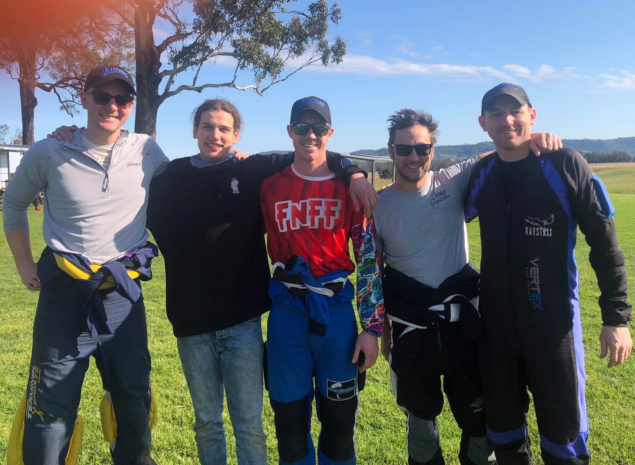 2022 RAVSTASS Ravens NSW Skydiving Championships FS 4-Way Blast Gold Medallists (NSWPC)