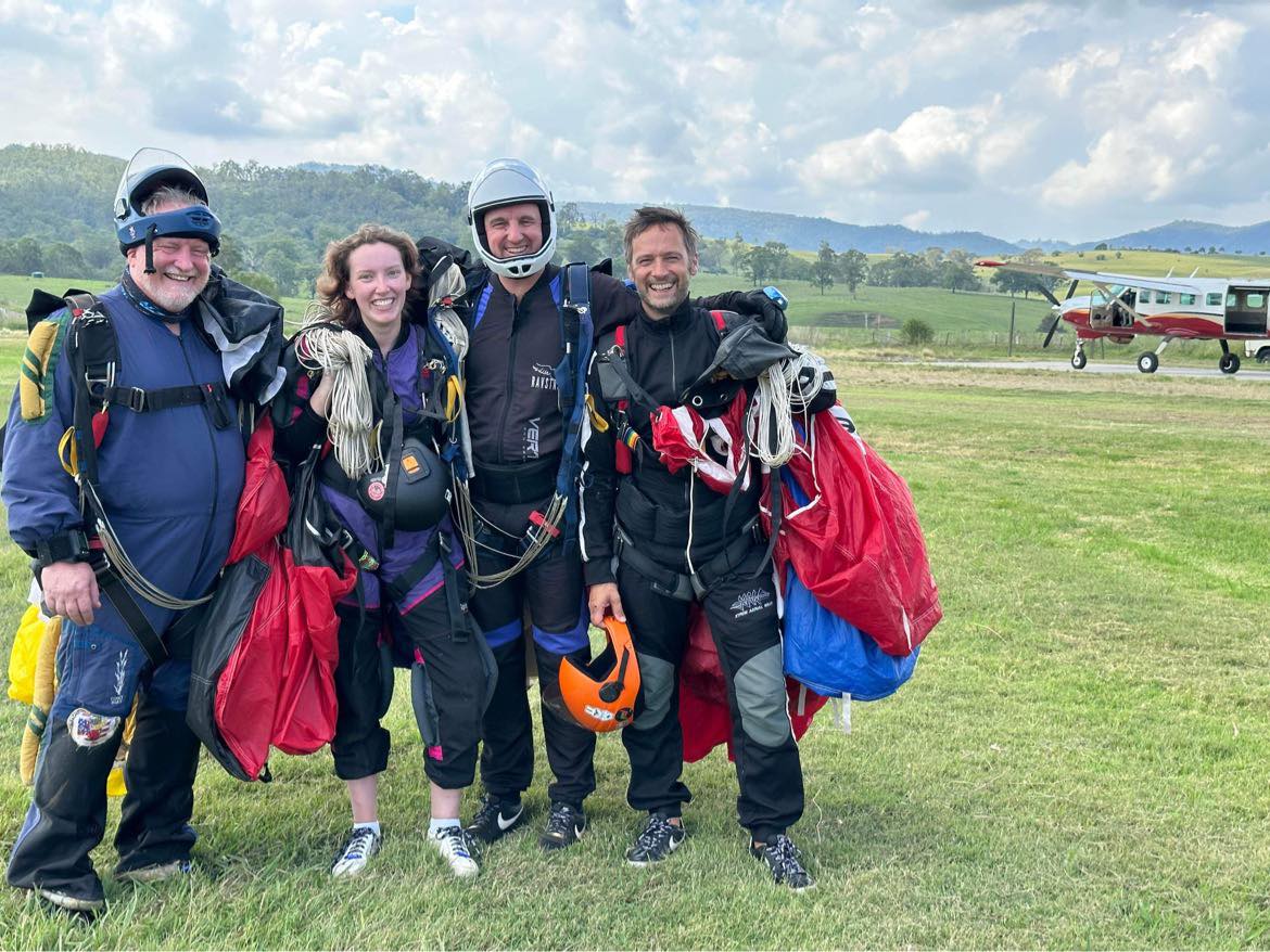 2023 RAVSTASS Ravens Australian Parachute Federation National Championships FS-Blast 4-way Silver Medallists (APF)