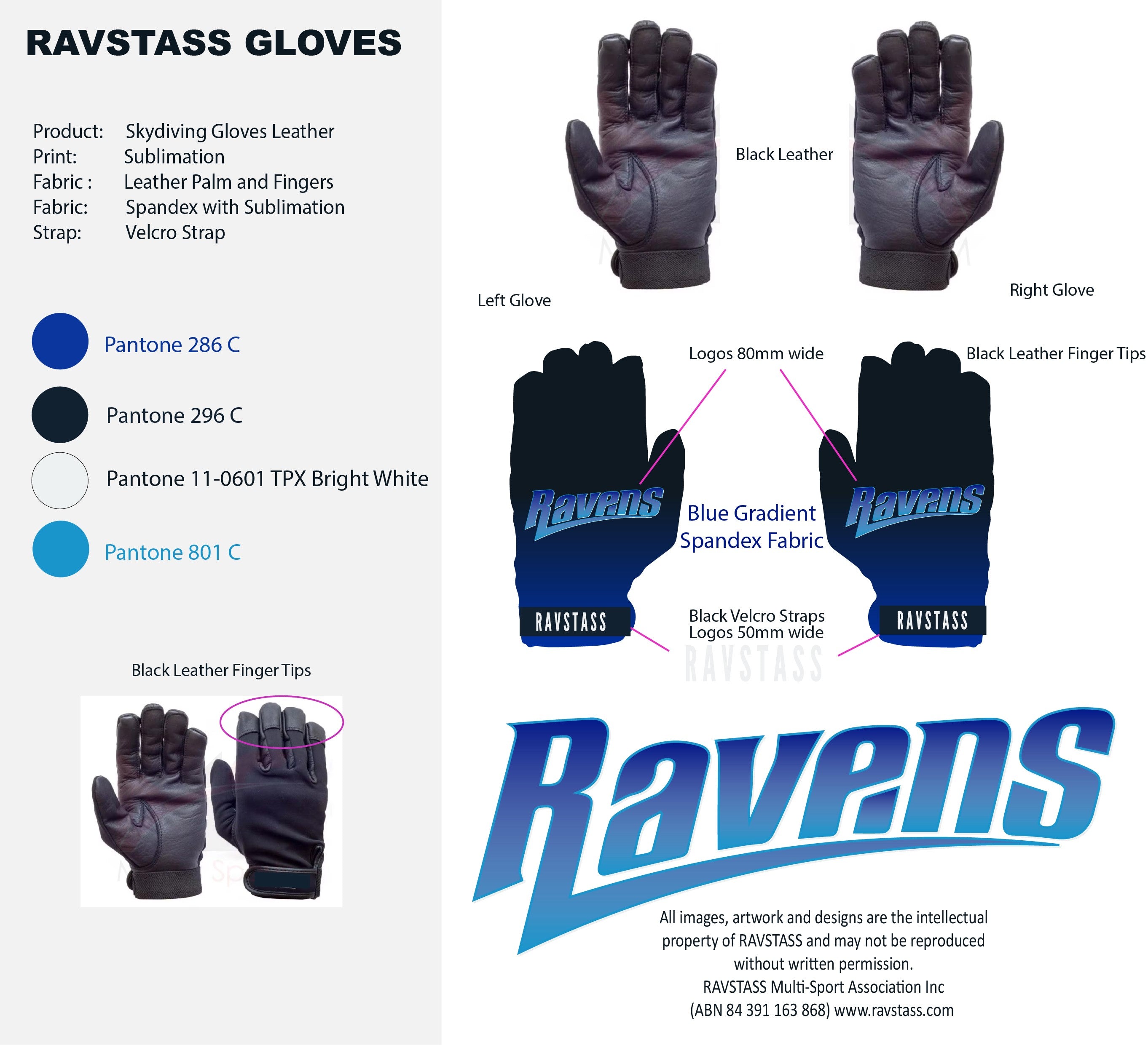RAVSTASS Skydiving Gloves