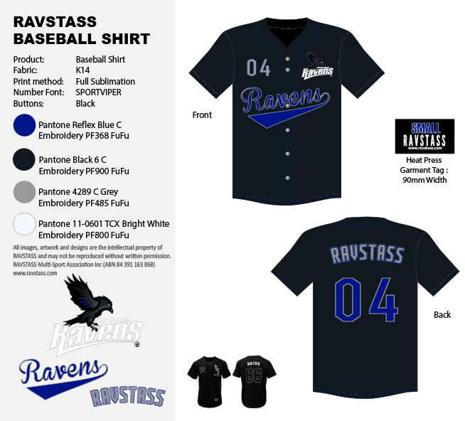 Custom Designed Baseball Shirt