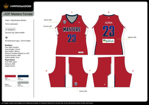 ADF Masters Basketball Women's Uniform Set