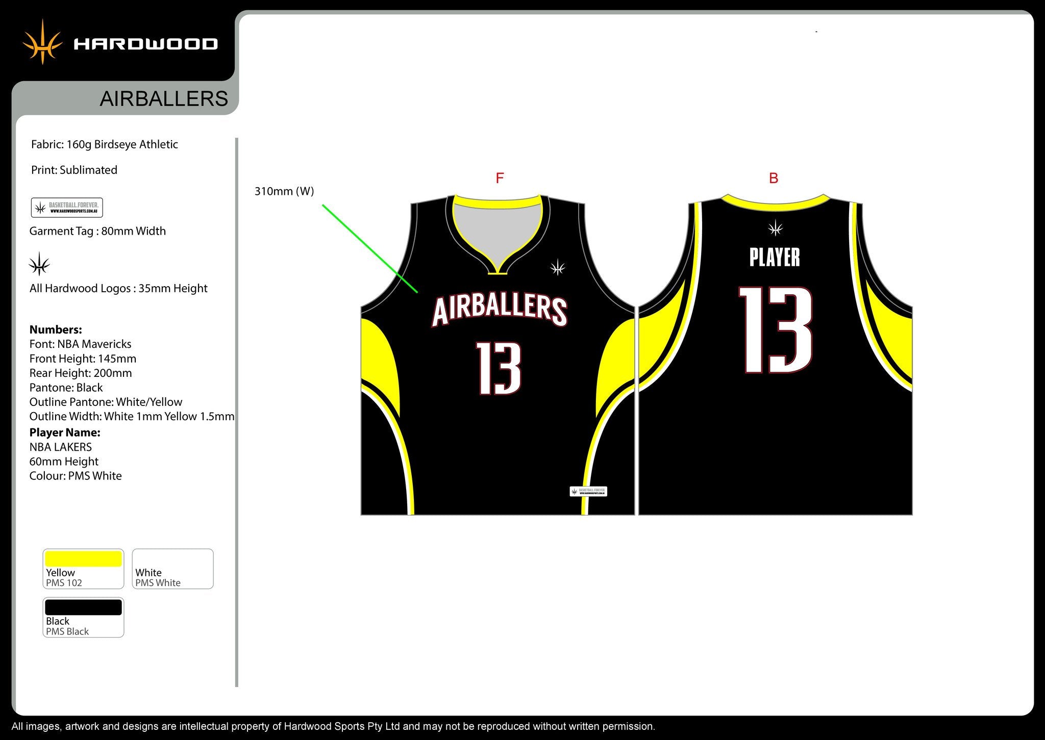 Airballers Basketball Jersey