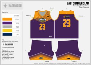 BACT Summer Slam Purple Uniform Set