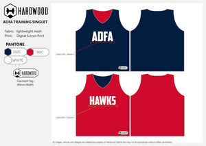 ADFA Hawks Reversible Basketball Jersey