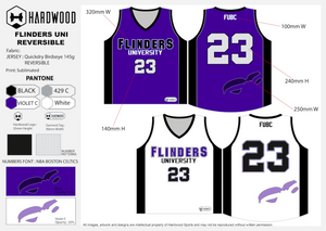 Flinders Uni Basketball - Jersey Only