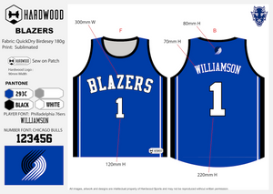 Blazers Basketball Jersey