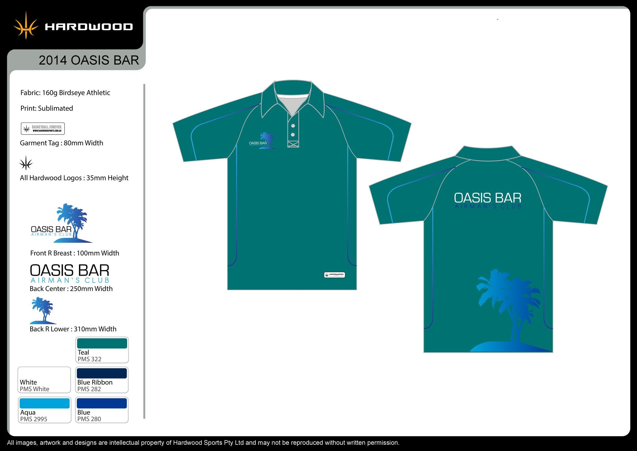 Oasis Bar Polo Shirt