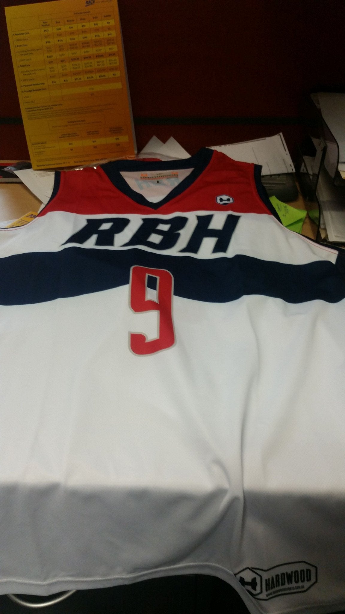 RBH Basketball Uniform Set