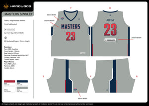 ADF Masters Basketball Uniform Set