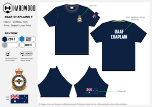 RAAF Air Force Chaplain Shirt (Cotton T)